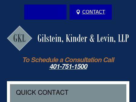 Gilstein, Kinder & Levin, LLP Providence,  Office