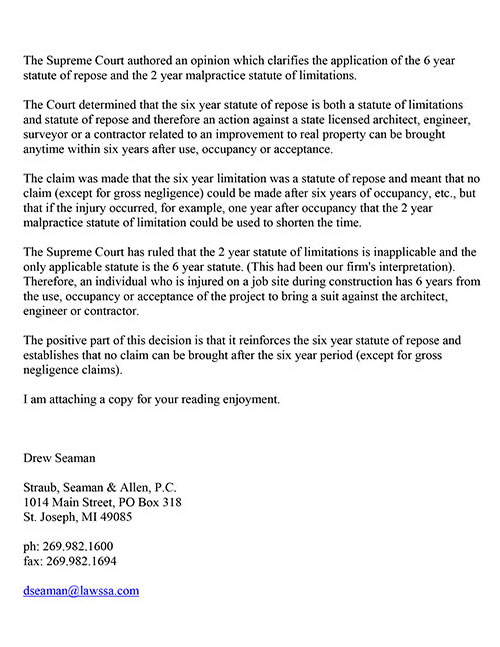 Straub, Seaman & Allen Saint Joseph, MI Office