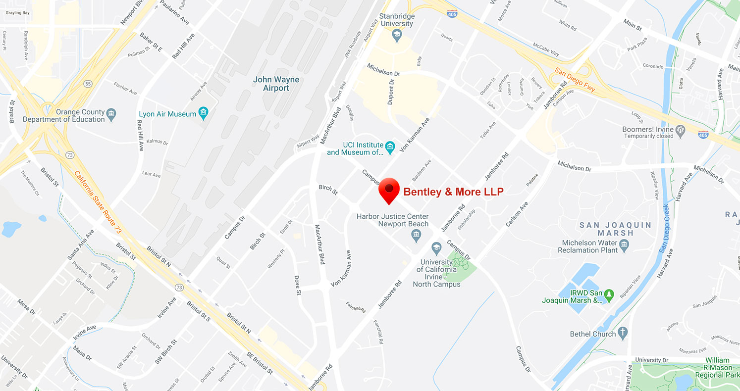Bentley & More LLP Newport Beach, CA Office