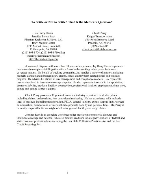 Fineman Krekstein & Harris P.C Philadelphia, PA Office