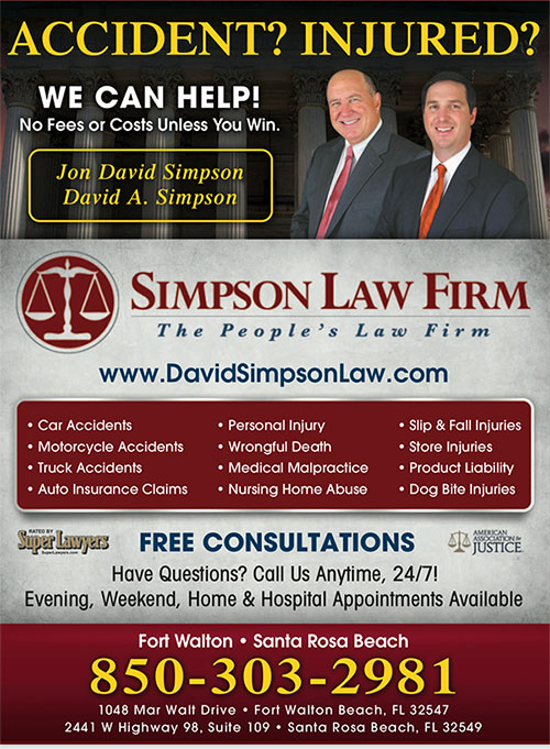 Simpson Law Firm Fort Walton Beach, FL Office