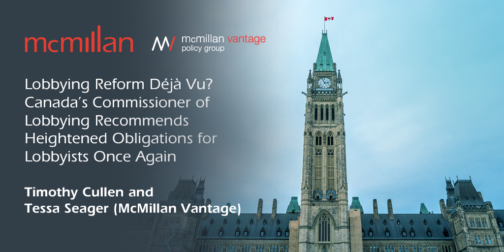 McMillan LLP Montreal, Canada Office