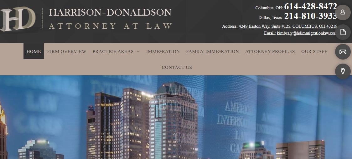 LAW OFFICE OF HARRISON- DONALDSON Columbus,  Office