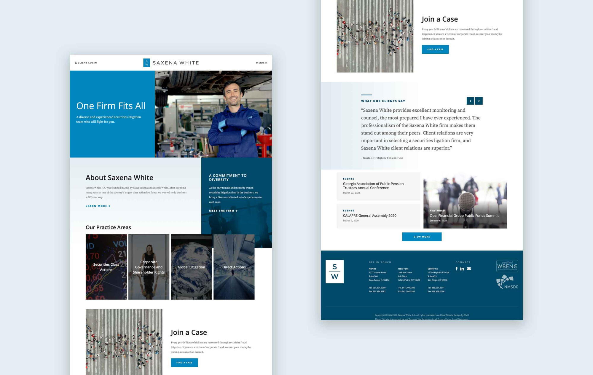 Saxena White San Diego, CA Office