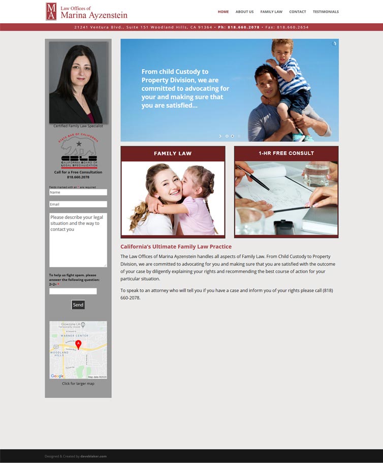 The Law Offices of Marina Ayzenstein Woodland Hills,  Office