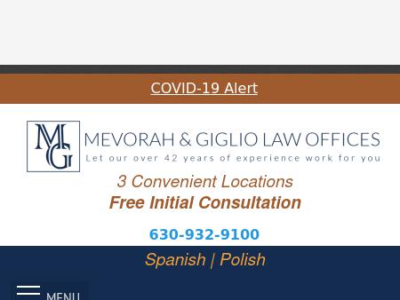 Mevorah & Giglio Law Offices Bloomingdale, IL Office