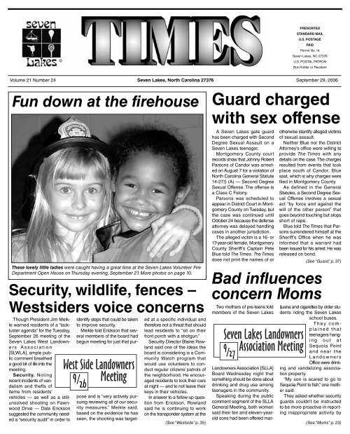 Thomas Walters PLLC West End, NC Office