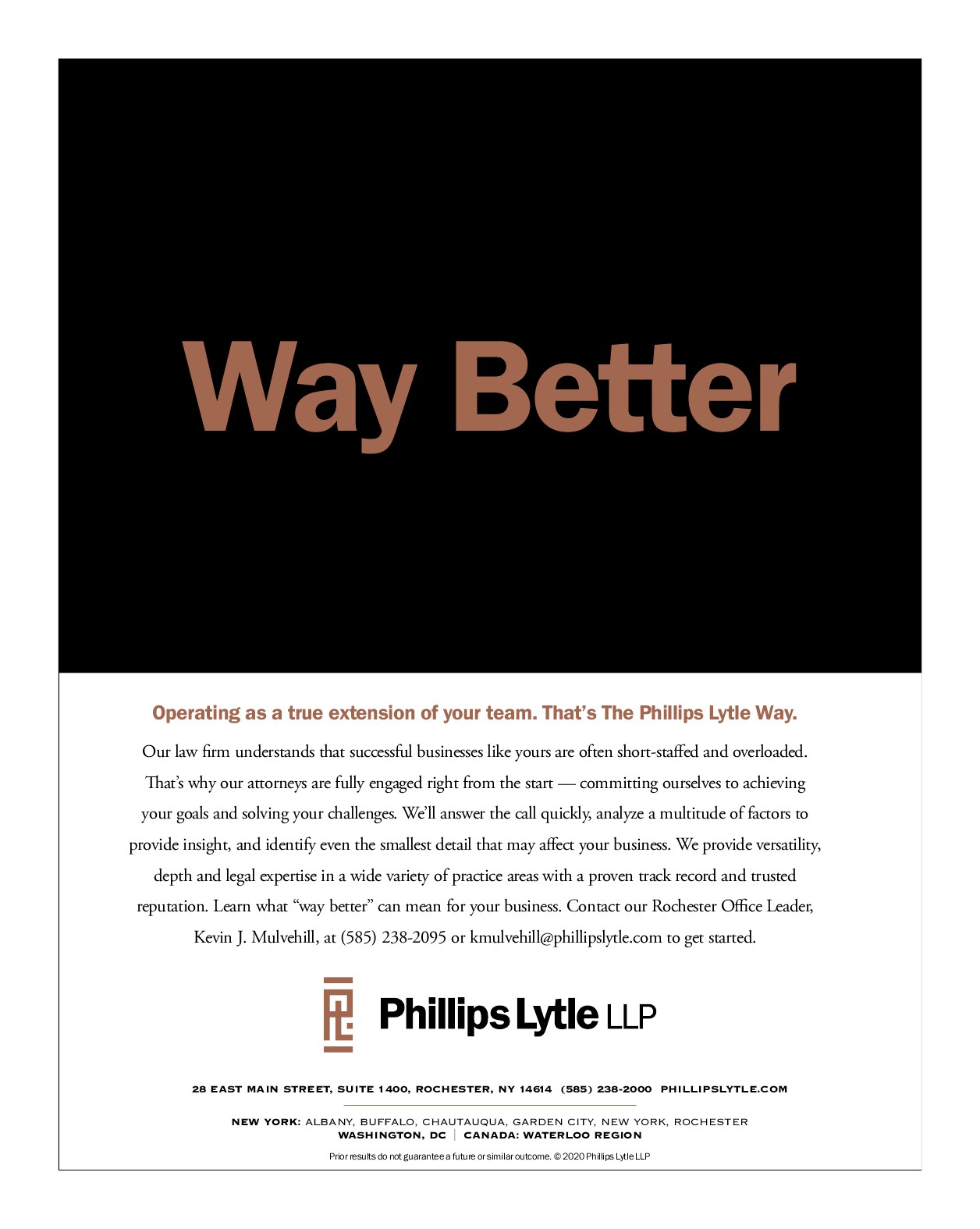 Phillips Lytle LLP Rochester, NY Office