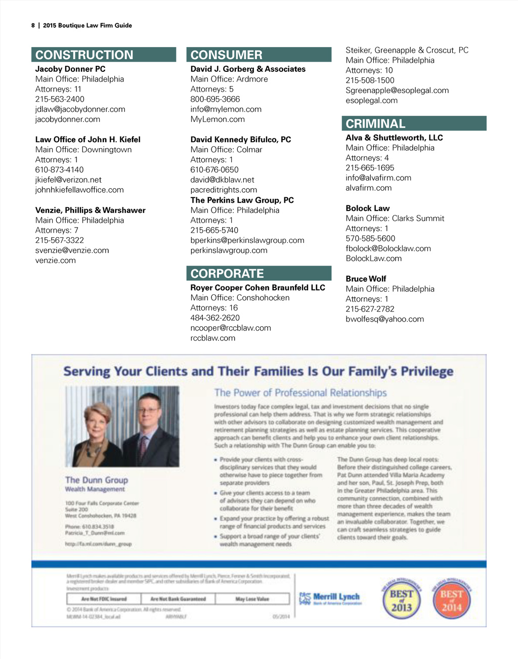 Abramson Employment Law LLC Jenkintown, PA Office