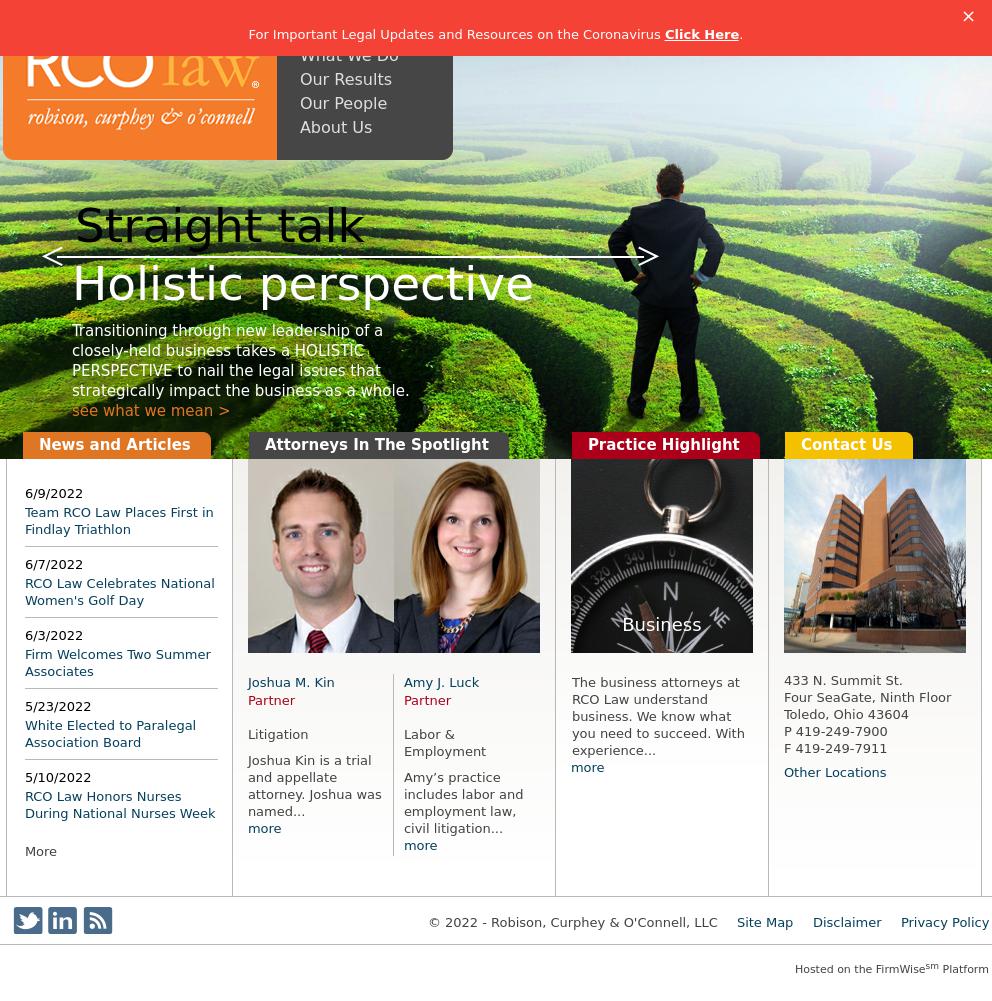 Robison, Curphey & O'Connell, LLC Findlay, OH Office