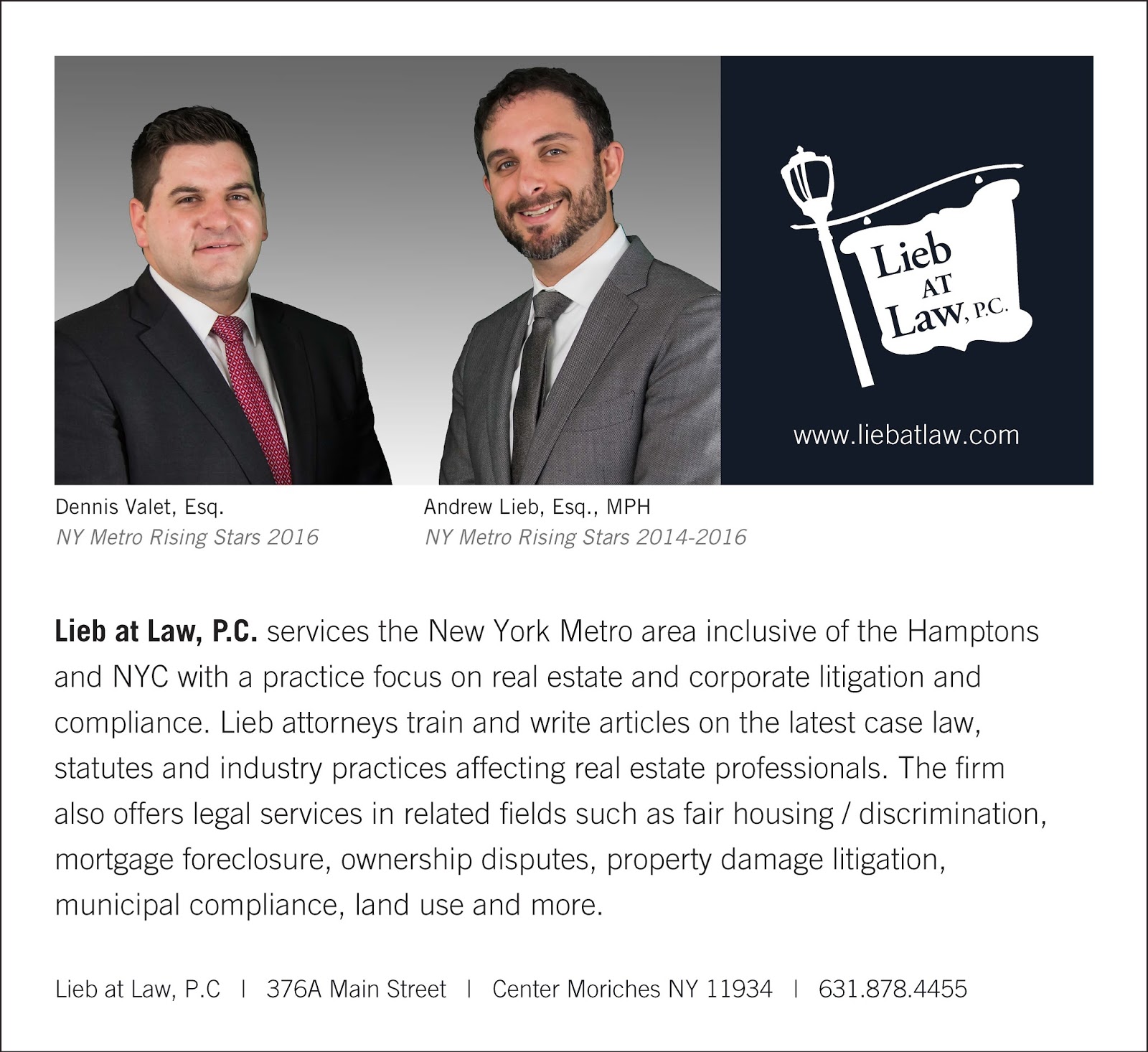 Lieb at Law, P.C Center Moriches, NY Office