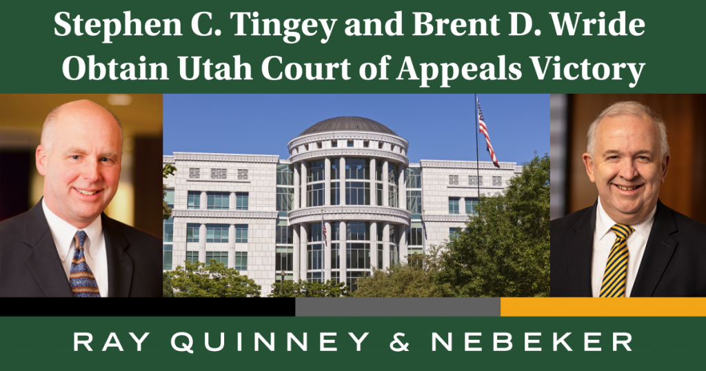 Ray Quinney &  Nebeker Provo, UT Office
