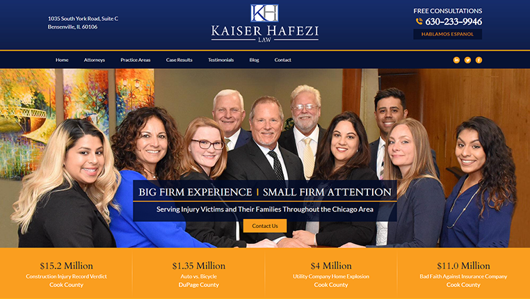 Mevorah & Giglio Law Offices Joliet, IL Office