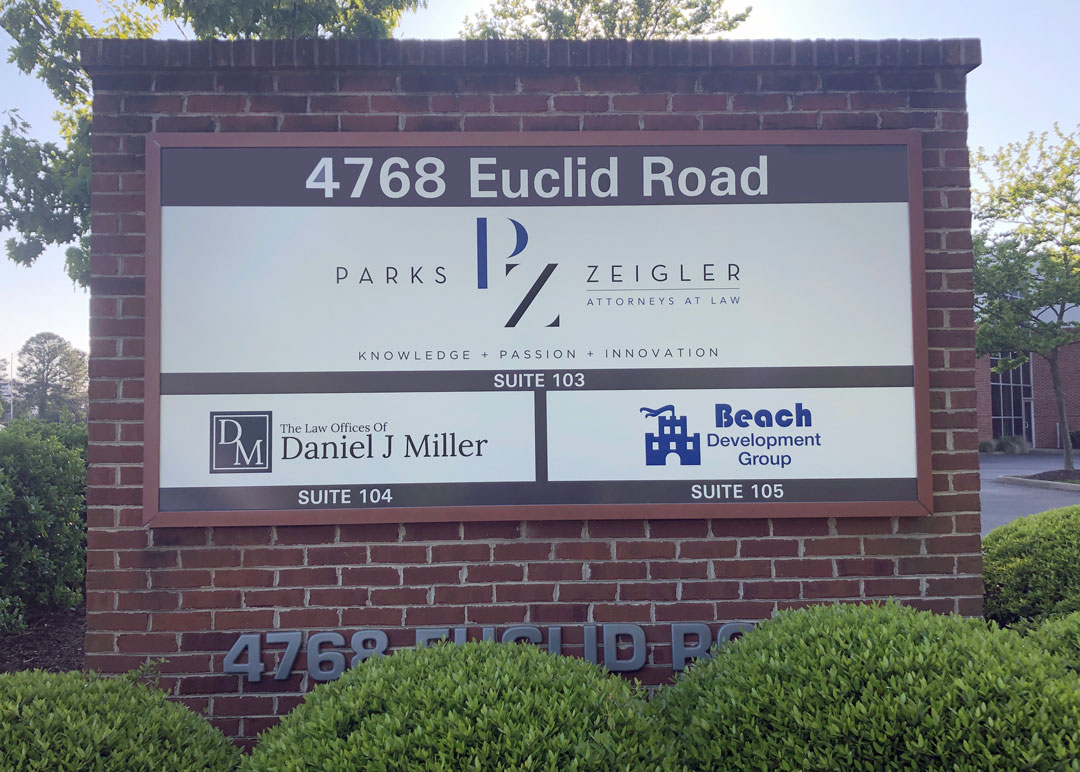 Parks Zeigler, PLLC  Attorneys At Law Chesapeake, VA Office