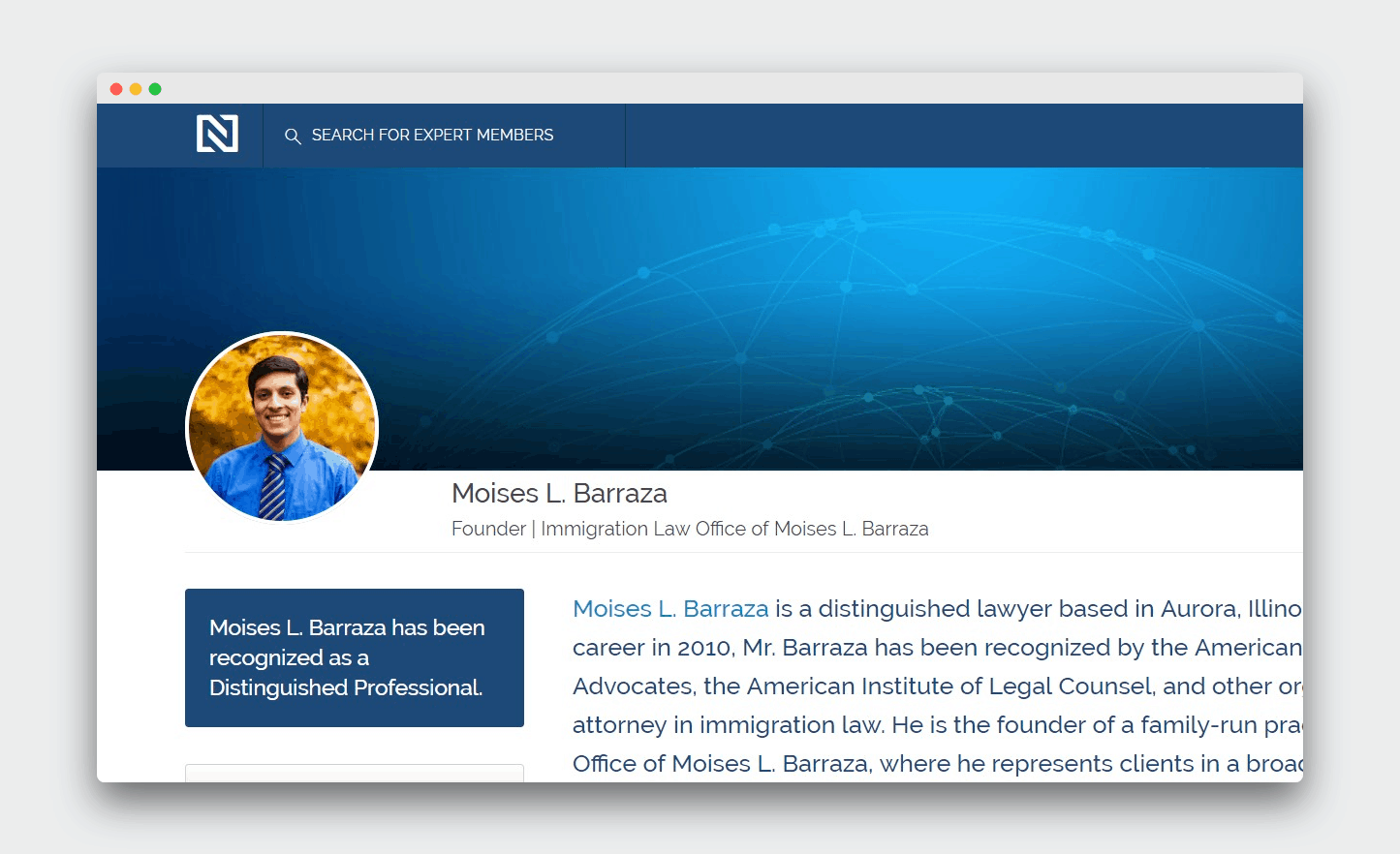 Immigration Law Office of Moises Barraza Aurora,  Office