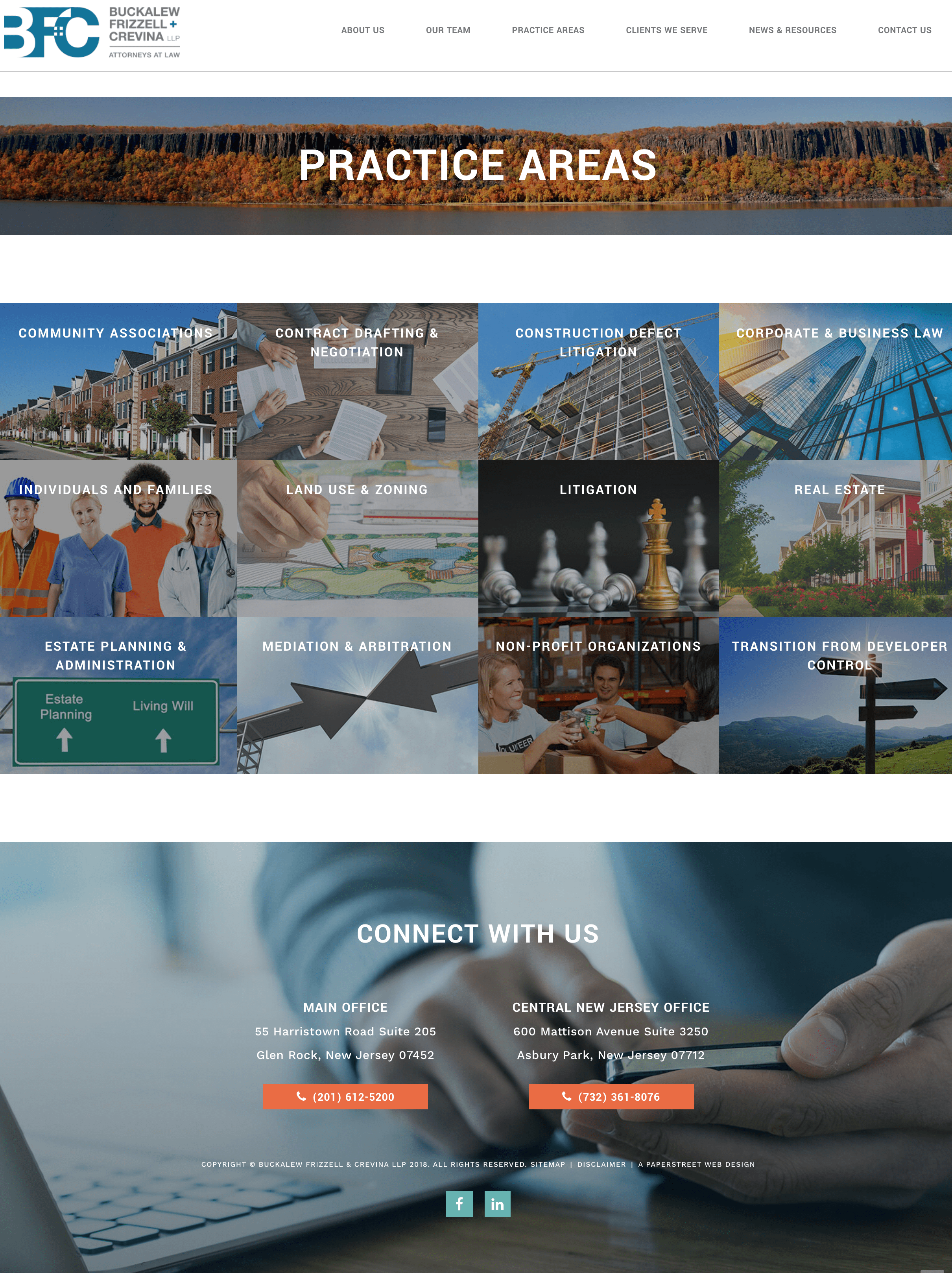 Buckalew Frizzell & Crevina LLP Asbury Park, NJ Office