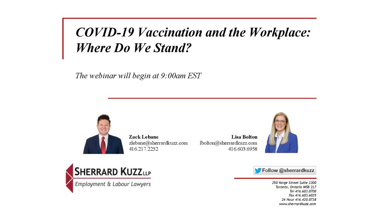 Sherrard Kuzz LLP Toronto, Canada Office