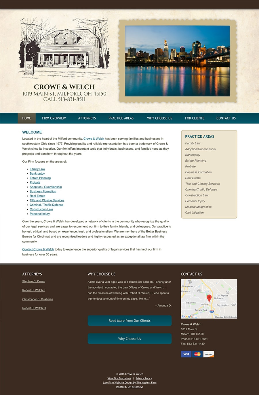 Crowe & Welch Milford, OH Office