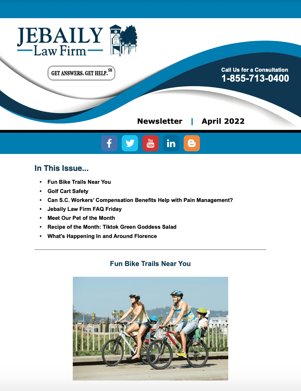Jebaily Law Firm, P.A Florence, SC Office
