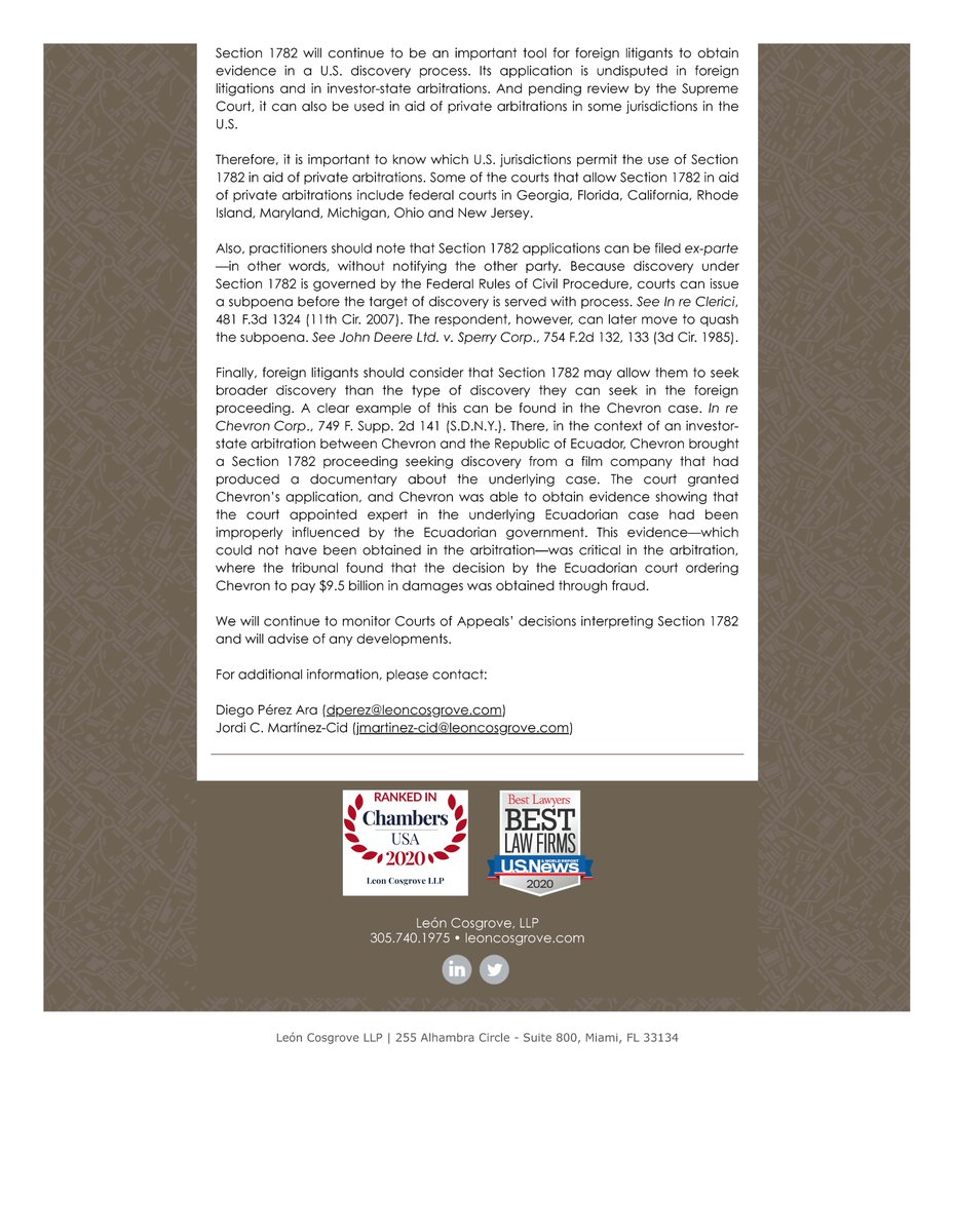 Leon Cosgrove Jimenez, LLP Miami, FL Office