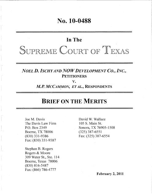 The Nunley Firm Boerne, TX Office