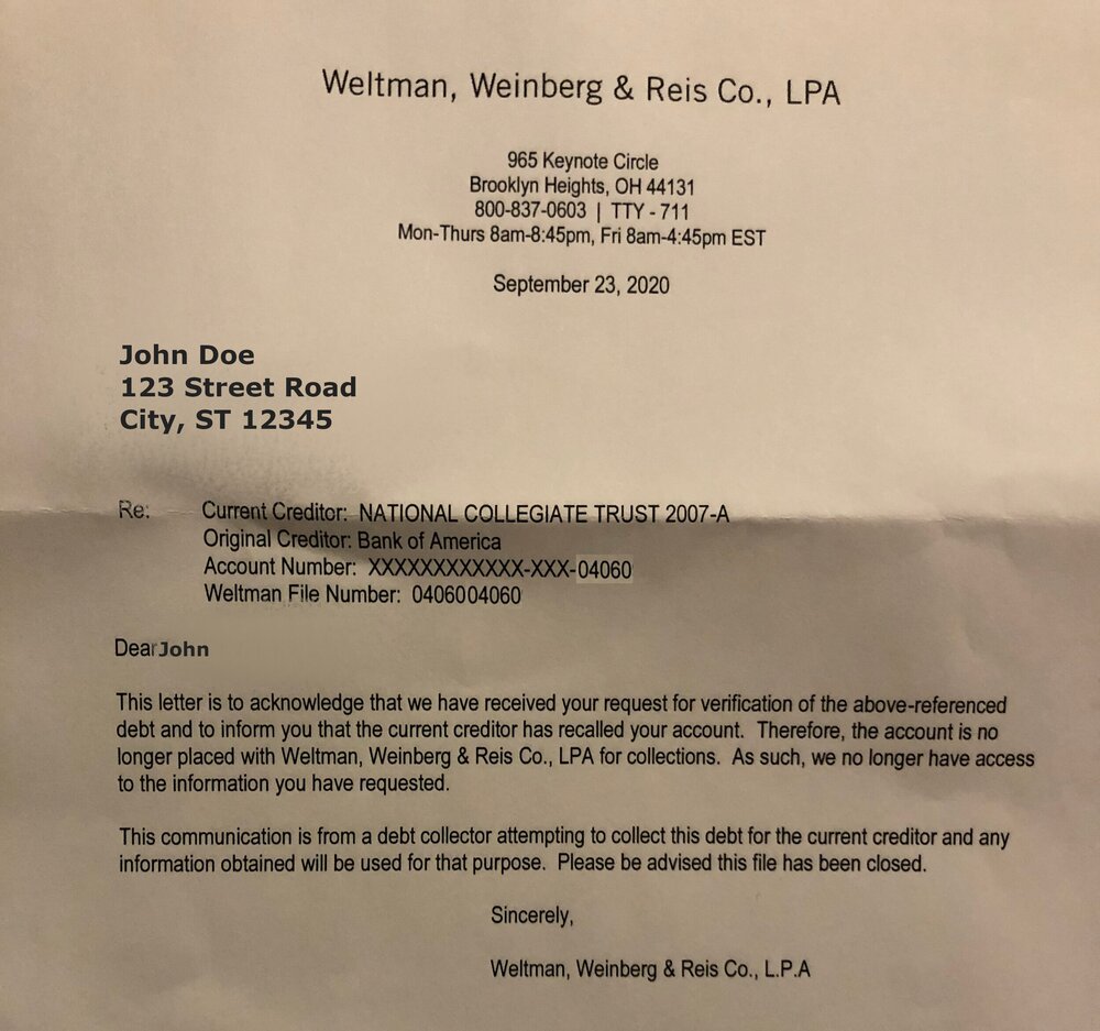 Weltman, Weinberg & Reis Co., LPA Brooklyn Heights, OH Office