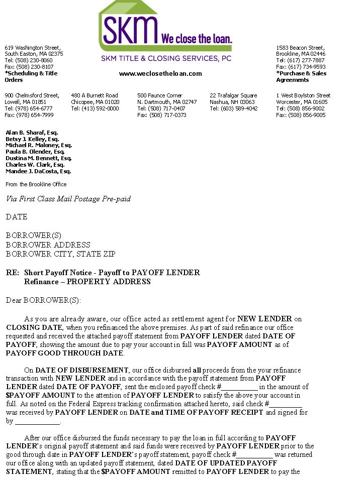 SKM Title & Closing Services, PC Quincy, MA Office