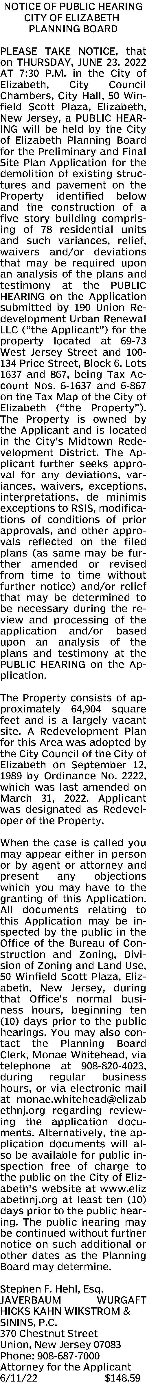 Javerbaum Wurgaft Hicks Kahn Wikstrom & Sinins, P.C Union, NJ Office