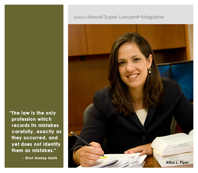 Klevansky Piper, LLP Honolulu, HI Office