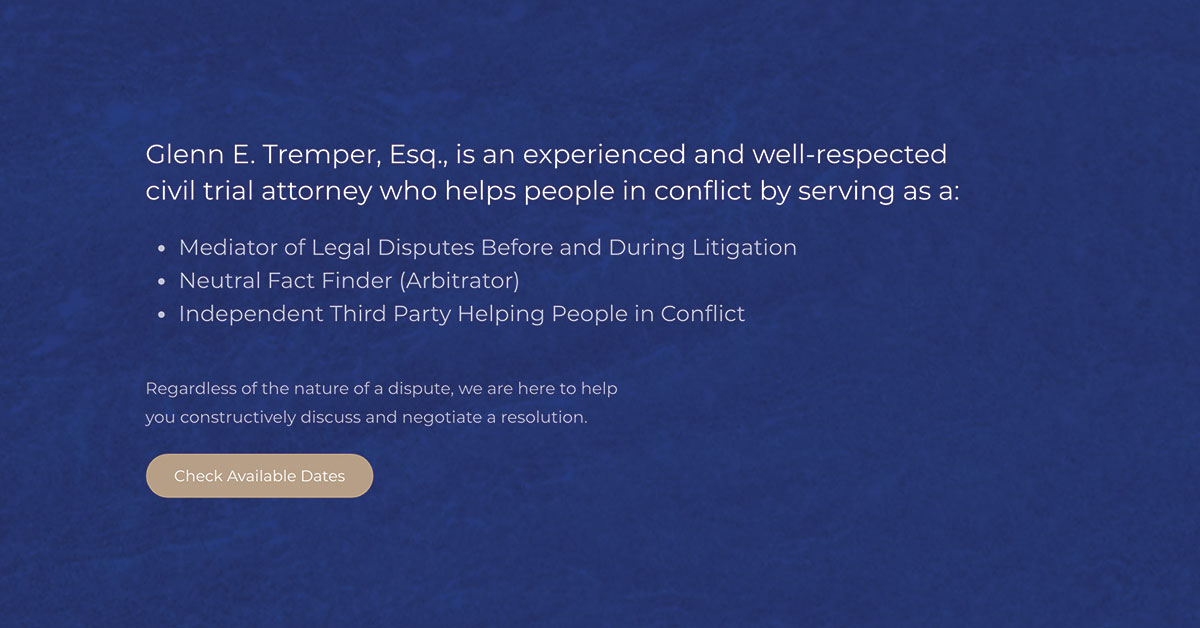 Law Office of Glenn E. Tremper, PLLC Great Falls, MT Office