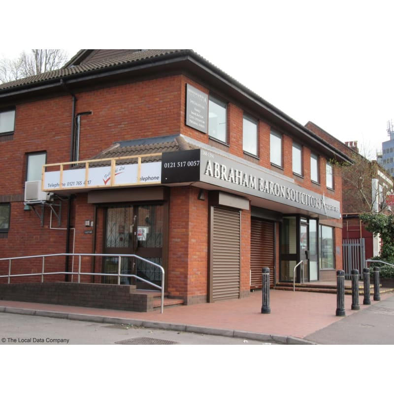 Abraham Baron Solicitors Ltd Birmingham, United Kingdom Office
