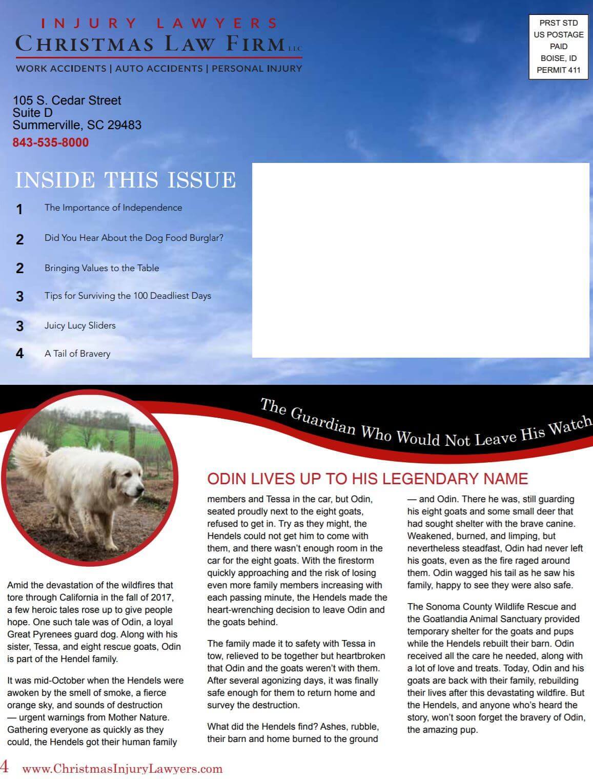 Christmas Injury Lawyers Summerville, SC Office