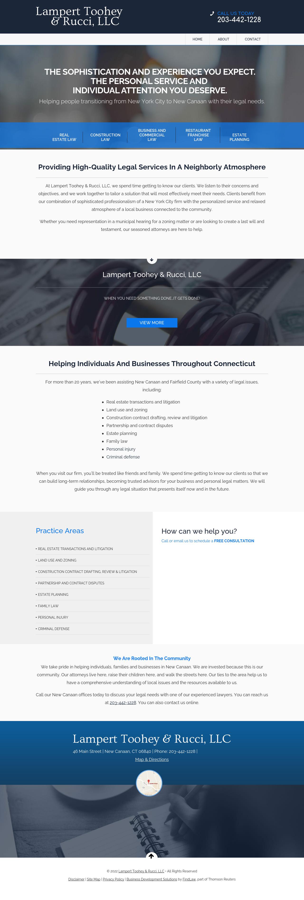 Rucci Law Group, LLC New Canaan, CT Office