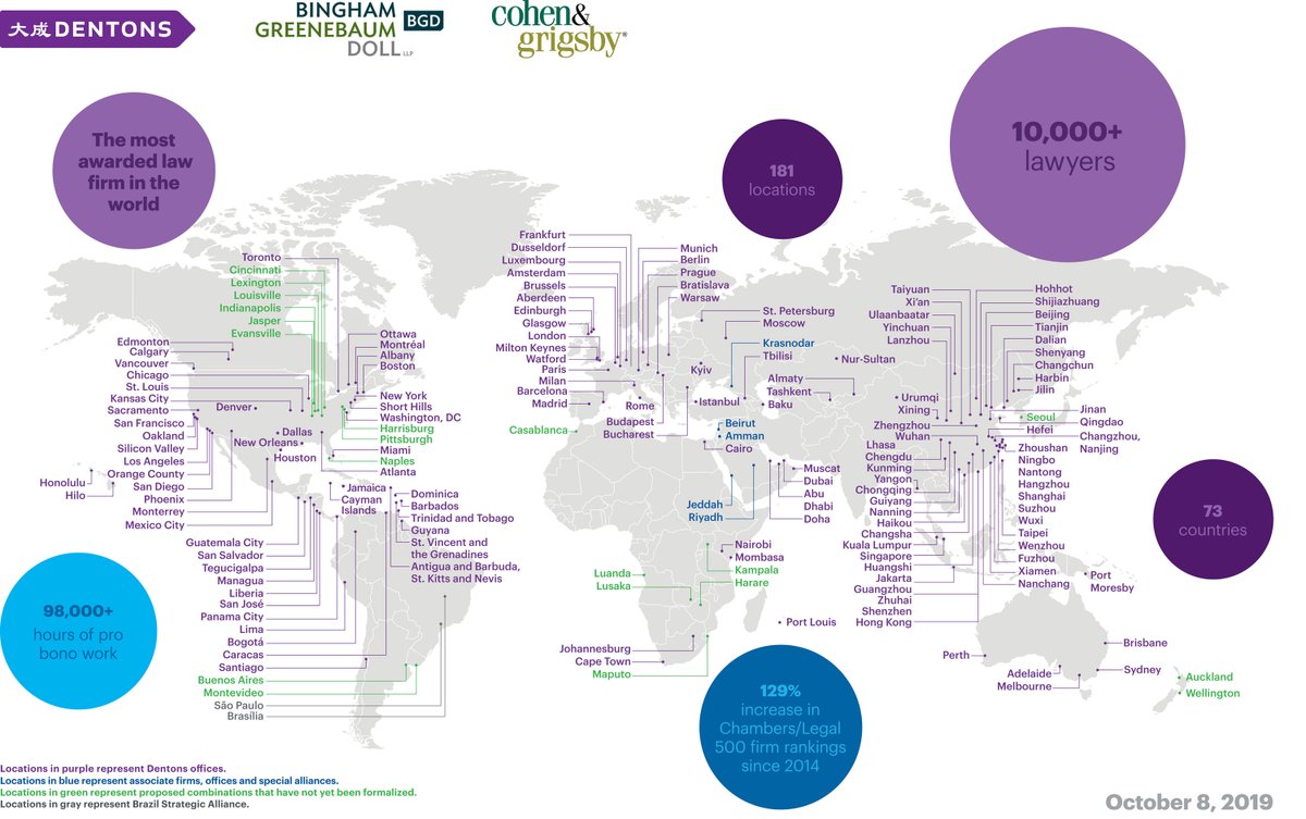Dentons Cairo, Colombia Office
