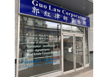 Guo Law Corporation Richmond, Canada Office