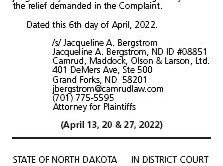 Camrud, Maddock, Olson & Larson Grand Forks, ND Office