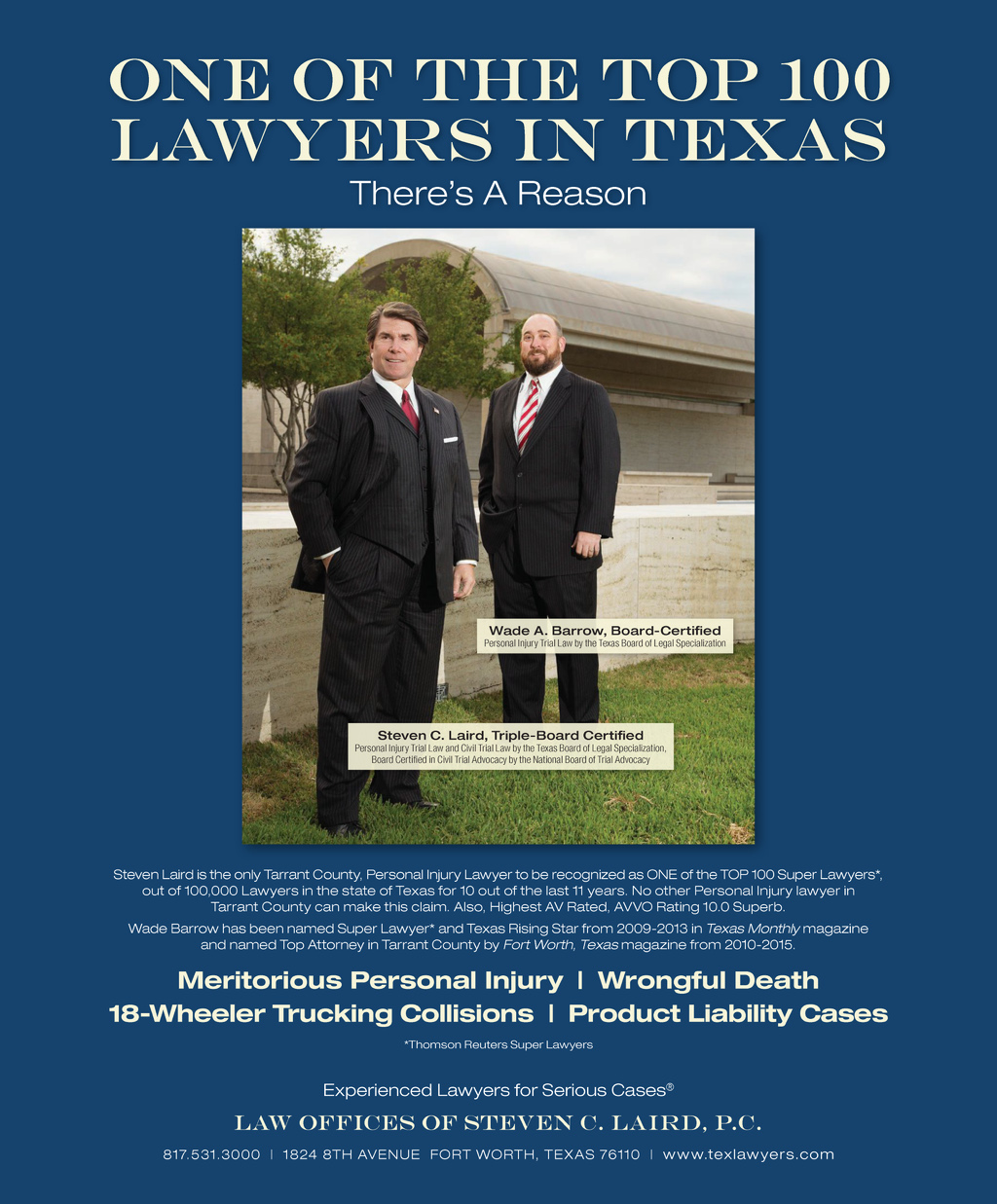 Law Offices of Laird & McCloskey Fort Worth, TX Office