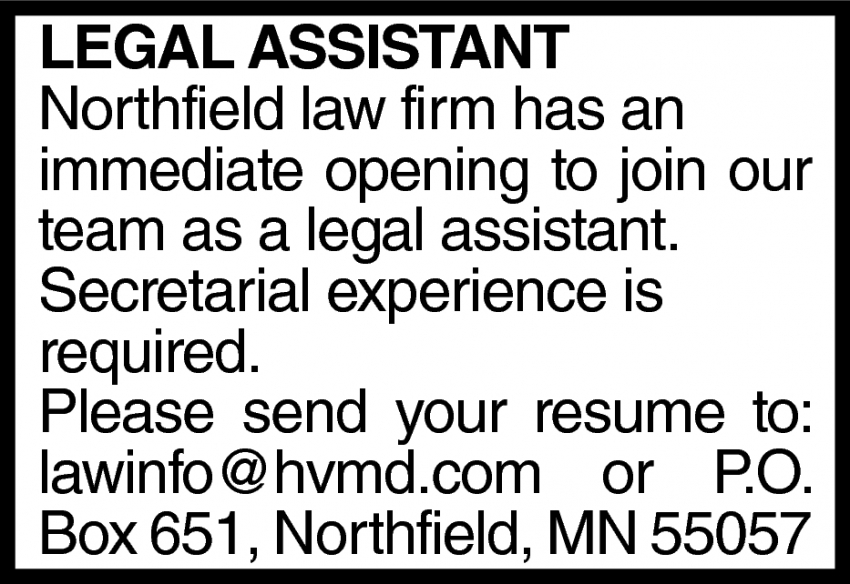 Hvistendahl, Moersch, Dorsey & Hahn, PA Northfield, MN Office