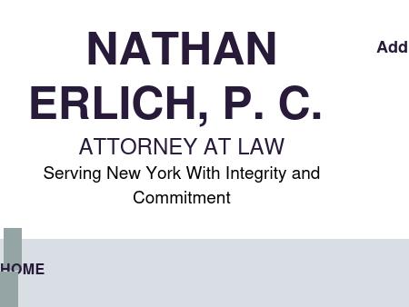 Nathan Erlich P. C Forest Hills,  Office