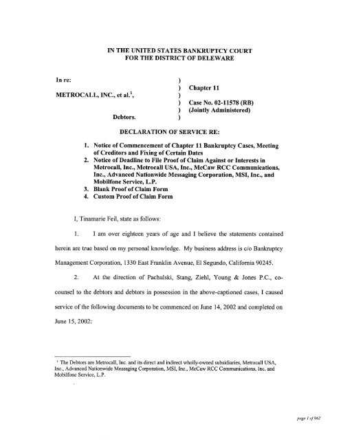 Pachulski Stang Ziehl & Jones LLP Wilmington, DE Office