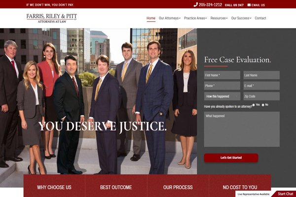 Farris, Riley & Pitt L.L.P Birmingham, AL Office