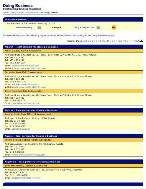 Gide Loyrette Nouel Tunis, Tunisia Office