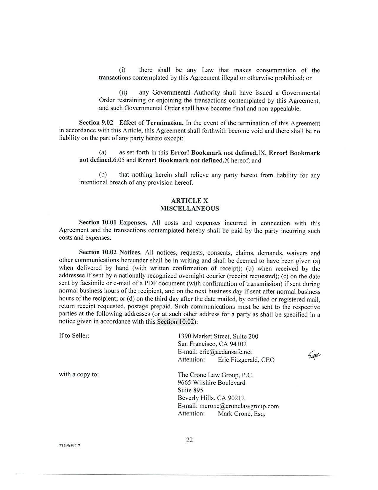 Crone Law Group Beverly Hills, CA Office