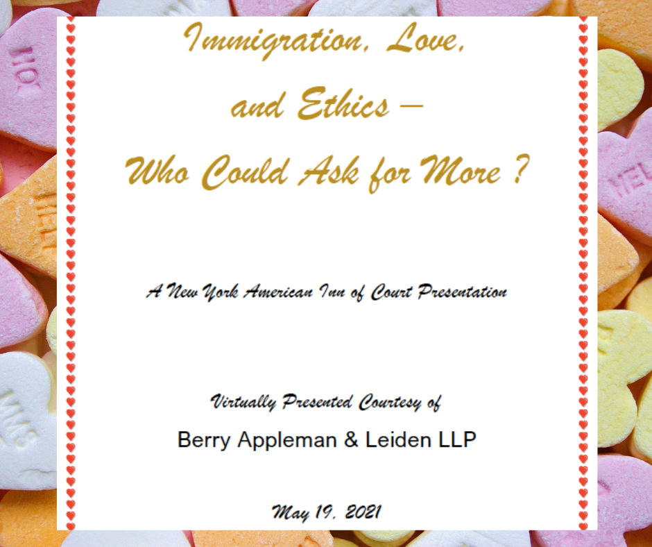 Berry Appleman & Leiden LLP New York City, NY Office