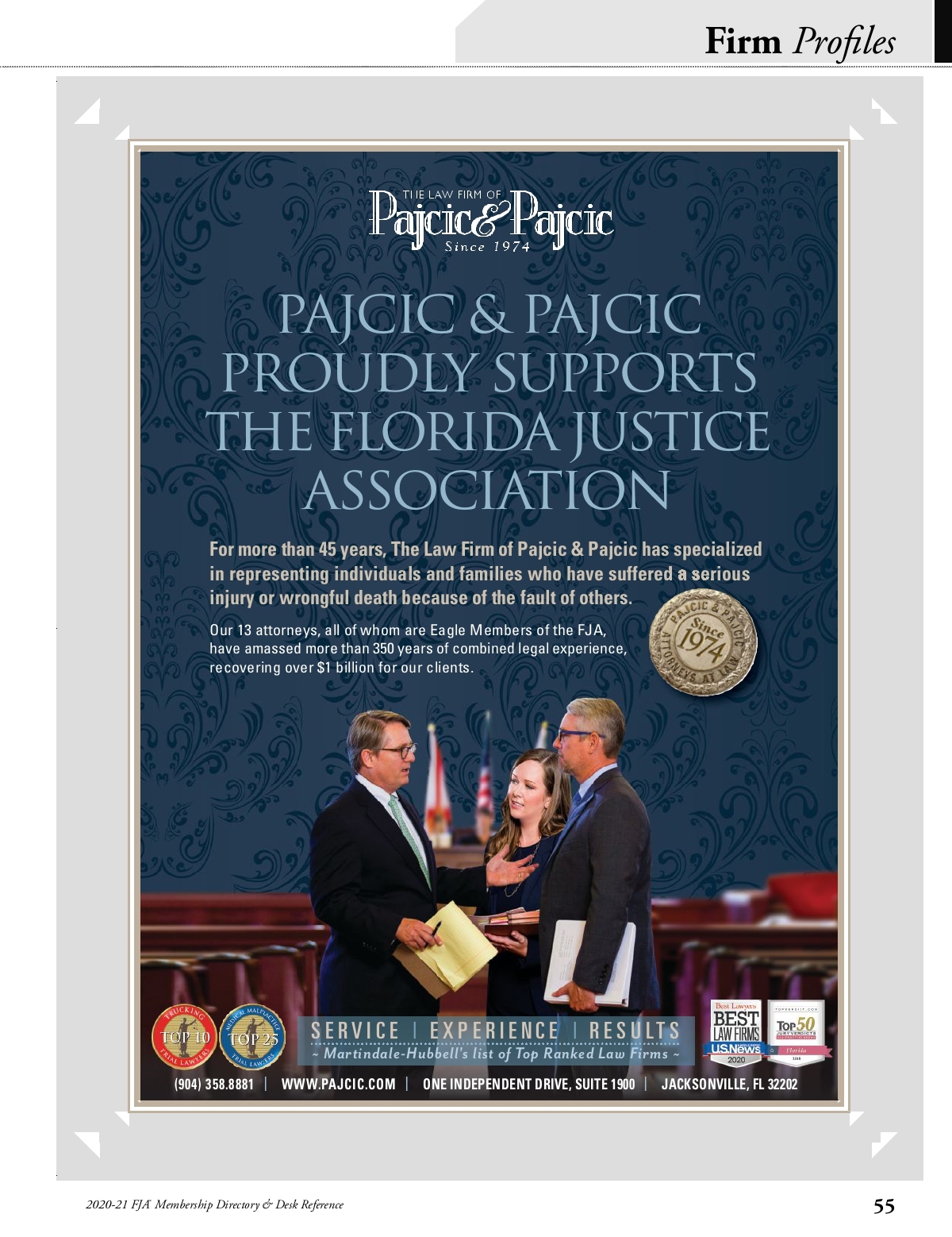 Law Offices of Burnetti, PA Jacksonville, FL Office