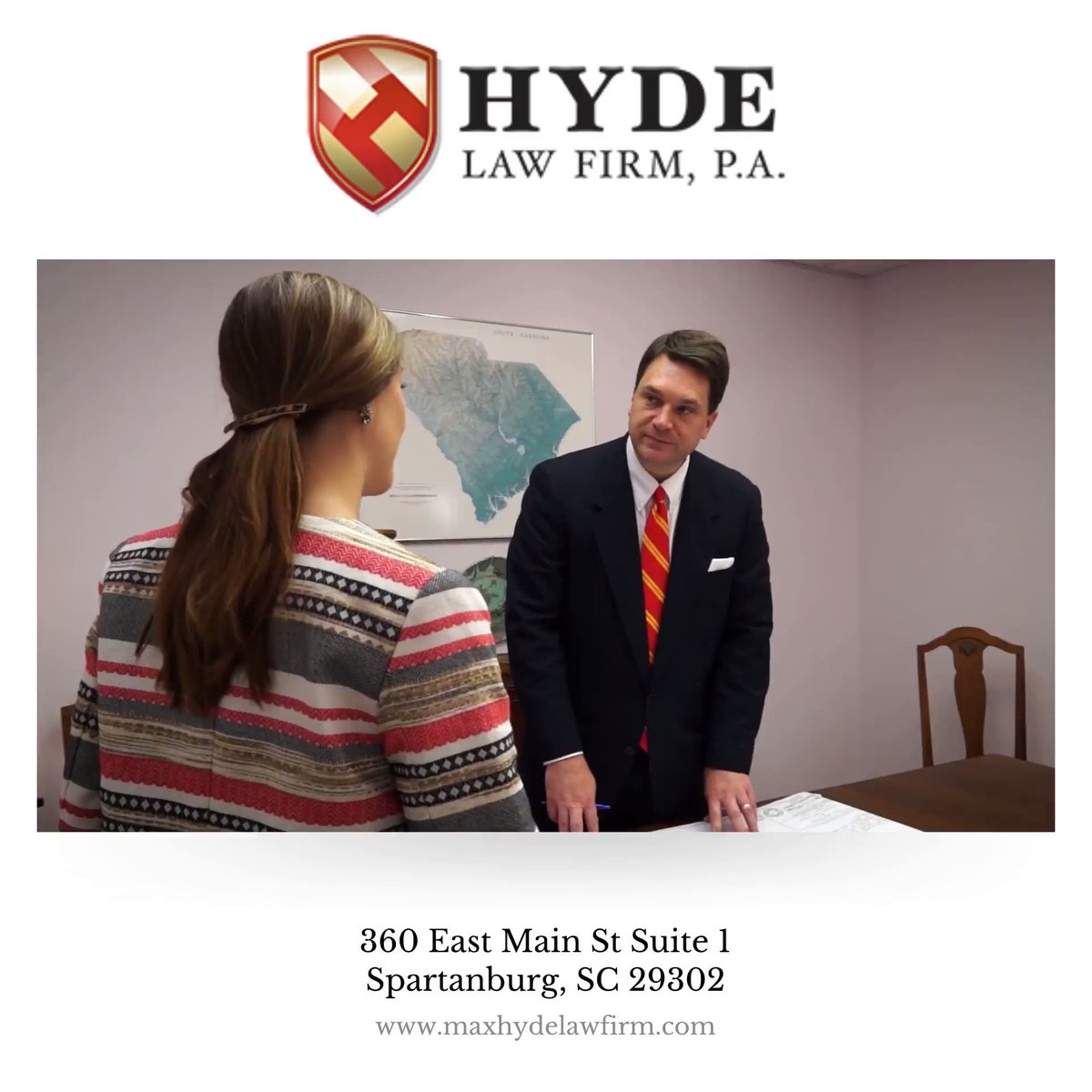 Hyde Law Firm, PA Spartanburg, SC Office