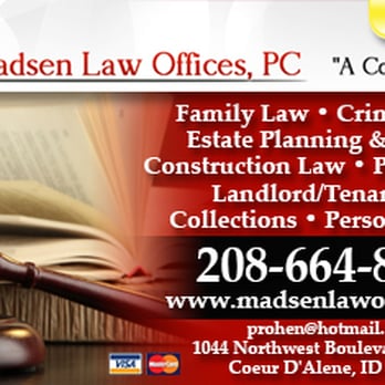 Madsen Law Offices, PC Coeur D Alene, ID Office