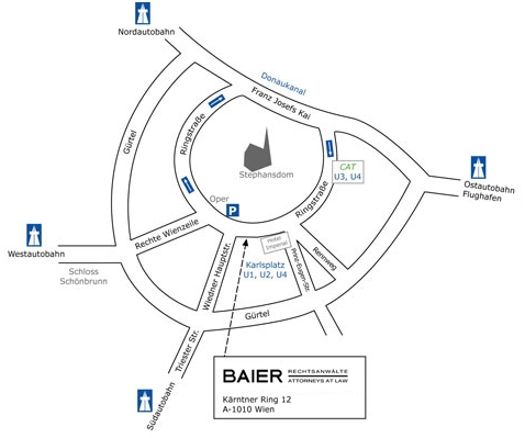 Baier Rechtsanwalte Vienna, Austria Office