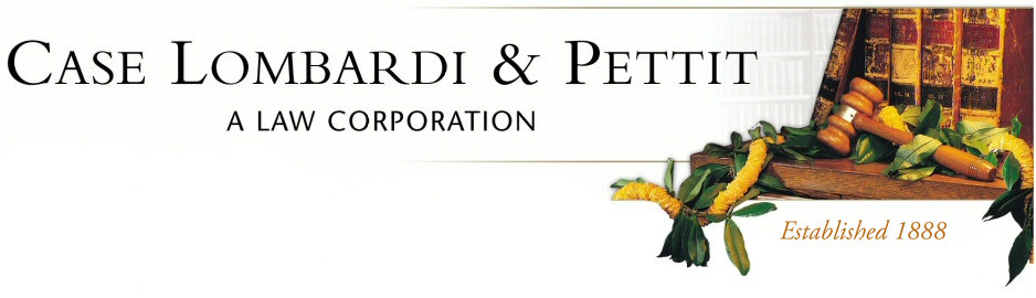 Case Lombardi & Pettit Honolulu, HI Office