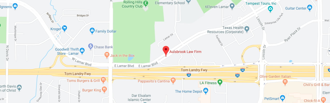 Aulsbrook Law Firm, PLLC Arlington,  Office